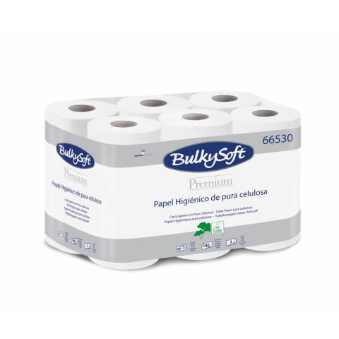 Toaletní papír 200 2vrs. BulkySoft Premium/ návin 19m Toaletní papír 200 2vrs. BulkySoft Premium/ návin 19m